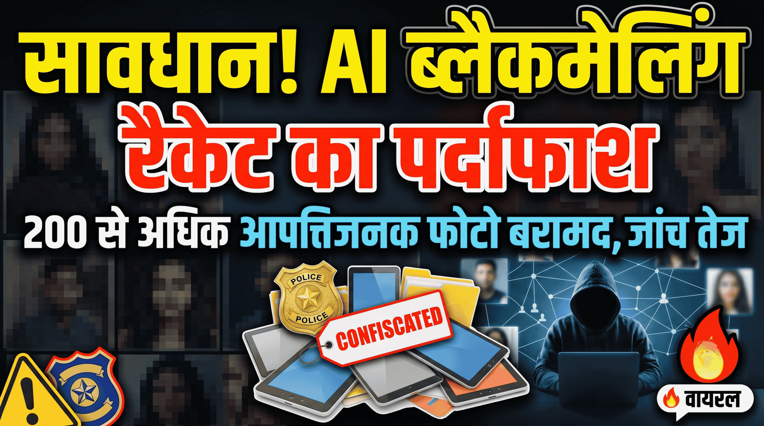 AI से फर्जी न्यूड फोटो बनाकर लोगों को फंसाता था शातिर, पटना पुलिस ने दबोचा